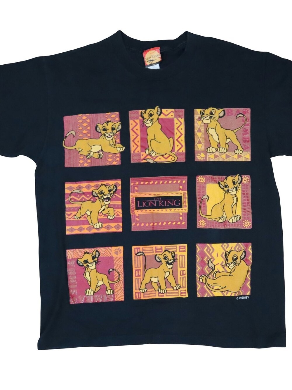 Vintage Disney The Lion King Movie Promo Shirt 1994 RARE Men's Large